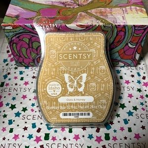 Scentsy Oats & Honey wax bar